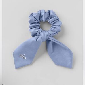 Alo Yoga Winter Frost Blue Limited Edition Scrunchie Tie